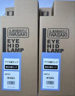 IWASAKI アイ水銀ランプ HF200X 200W 2個セット - メルカリ
