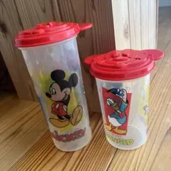 タッパーウェア ディズニー ミッキー ミニー ベルポピーセット ×2