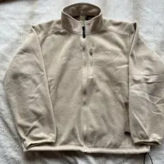 青*城様 L.L.Bean フリースジャケット クリーム