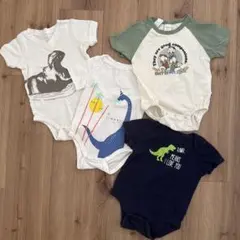ロンパース4点セット(baby Gap、バースデイ)
