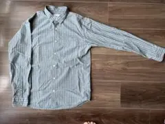 シャツ　チェック柄　GROBAL WORK 襟付き　男女兼用可能