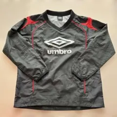 umbro ピステ・ウィンドブレーカー 140サイズ黒/赤