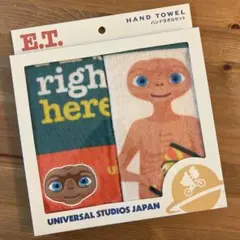 新品未開封　ユニバーサルスタジオジャパン　E.T. ハンドタオル セット