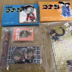 コナングッズセット迷宮の十字路缶バッジなど