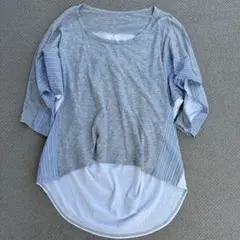 00s Y's 切り替え 変形 Tシャツ Yohji Yamamotoのサムネイル