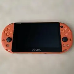 SONY PS Vita ネオンオレンジ PCH-2000 本体 ソニー 良好