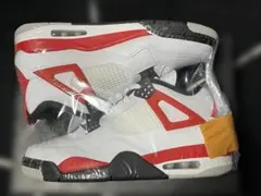 Air Jordan 4 Retro ホワイト/ファイアレッド 11