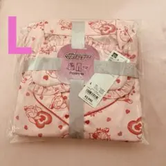 GU サテンパジャマ パワーパフガールズ Ｌ　ピンク　アイマスク入り3点未開封