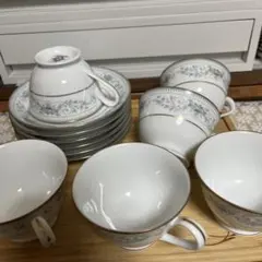 ノリタケ ティーカップ＆ソーサー 6客セット