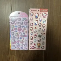 ハローキティ コットンパフィ ぷっくりシール