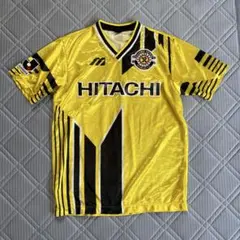 柏レイソル サッカー　Jリーグ　ユニフォーム イエロー　90s HITACHIのサムネイル