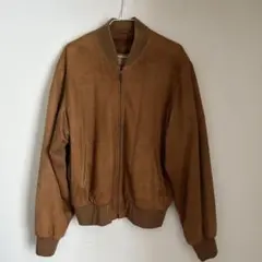 SEGUROファーストタイプ牛革ヌバックレザージャケットМサイズ