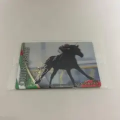 サラブレッドホースコレクションツインウエハース　シンボリルドルフ　サイン入り