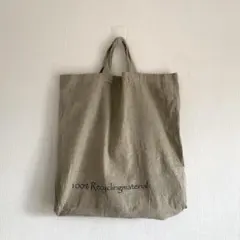 ドイツ エコバッグ トートバッグ コットン ユーロ古着 ヴィンテージ