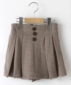 プティマイン ボックスプリーツスカパン　サイズ90