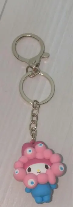 マイメロディ キーホルダー シリコン製