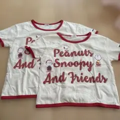 SNOOPY Tシャツ 2枚セット100㎝120㎝