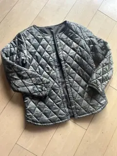 グリーンレーベル　リバーシブルキルティングジャケット 145cm