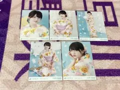 元乃木坂46 久保史緒里 生写真 2018 July-Ⅱ 5種コンプ