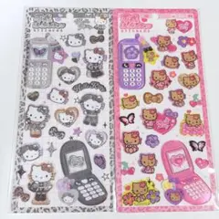 ハローキティ 平成ハッピーフォンステッカーセット