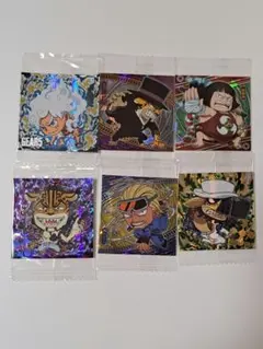 ワンピース にふぉるめーしょん シール 6枚セット