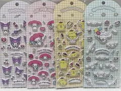 サンリオ　クロミ　マイメロ　ポムポムプリン　シナモン　シール　４枚セット