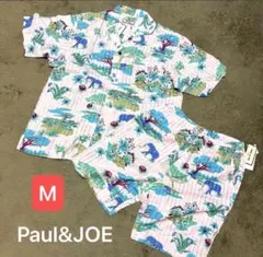 【新品】ポール＆ジョーPAUL&JOE　 凹凸感シャーリング素材パジャマ（M） 新品】ポール＆ジョーPAUL&JOE 凹凸感シャーリング素材パジャマ（M