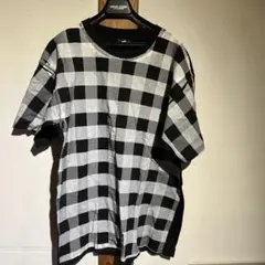 goodenough uk Tシャツ チェック 裏原 オーバープリント 00s - メルカリ