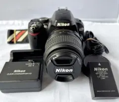 Nikon D40 AF-S 55-200mm VR 手ブレ補正搭載 望遠レンズ - メルカリ