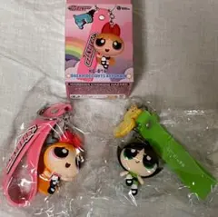 パワーパフガールズ　ドリームデライトキーチェーン　２点セット