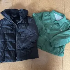 Champion中綿コート COMME CA ISMダウンコート　2点セット