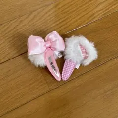 ディズニー　おしゃれキャット　マリー　パッチン留め　ヘアクリップ