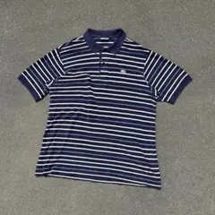 【古着】LACOSTE ボーダーポロシャツ