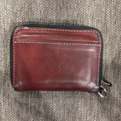 Ryu レザー 赤 コインケース