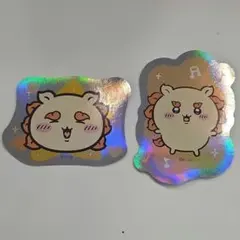 ちいかわ ステッカー 2枚セット シーサー