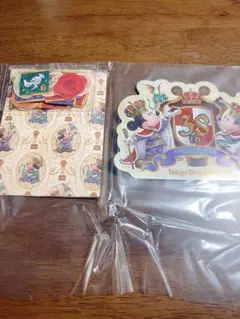 ディズニー　38周年　ステーショナリーセット　ミッキー　ミニー　ディズニーランド