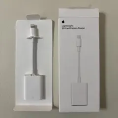 Apple Lightning to SDカード　リーダー　純正品