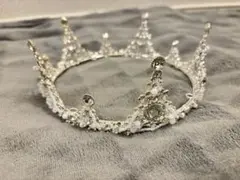 ウェディング クラウン シルバー