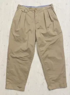BEAMS PLUS / 2プリーツツイルチノパンツ