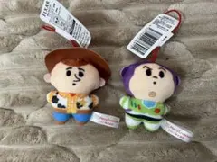 新品　トイストーリー　マスコット　ウッディ　バズ　セット