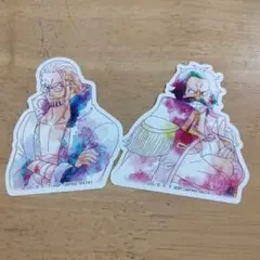 ワンピース全盛期ロジャー&レイリーシール2枚セット