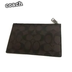 Coach コーチ カードケース ジップ コインケース シグネチャー 小銭入れ