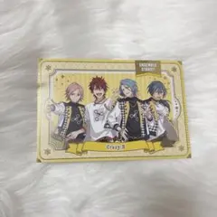 あんスタ GiGO 箔押しユニットポストカード　Crazy:B ノベルティ B