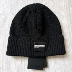 NEIGHBORHOOD ブラック ニット帽 新品未使用 2025AW - メルカリ