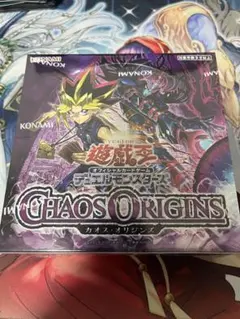 遊戯王 CHAOS ORIGINS 1BOX シュリンク付き - メルカリ