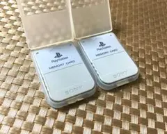 プレイステーション　メモリーカード　SONY純正品