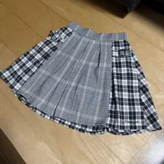 Plattegirl チェック柄 キュロットスカート