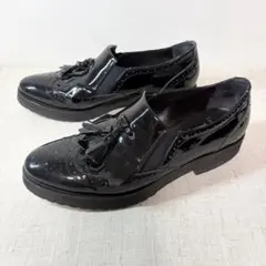 美品★Luca Grossi ルカ グロッシ タッセルローファー ウイングチップのサムネイル