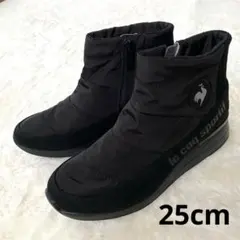 le coq sportif ルコックスポルティフ キルティングショートブーツ