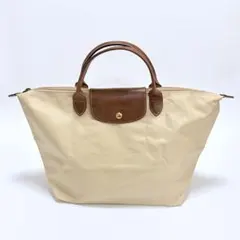 LONGCHAMP ルプリアージュ M ベージュ A4可